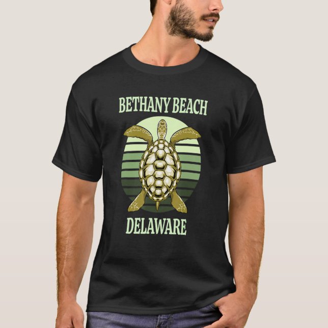 Bethany Beach Delaware Sea Turtle T-Shirt (Front)