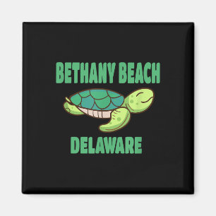 Bethany Beach Delaware Sea Turtle Themed Magnet