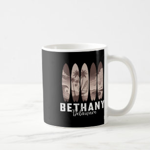 Bethany Beach Delaware Surfboard Men Women Surfing Coffee Mug