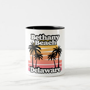 Bethany Beach Delaware Two-Tone Coffee Mug