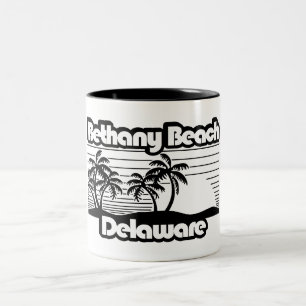 Bethany Beach Delaware Two-Tone Coffee Mug