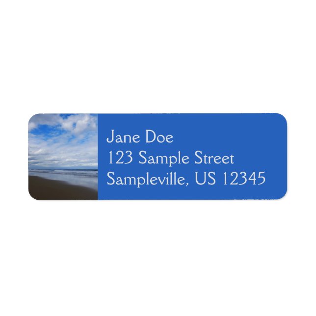 Bethany Beach I Return Address Label (Front)