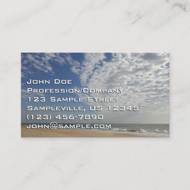 Bethany Beach II Business Card (Front)