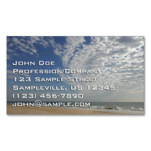 Bethany Beach II Magnetic Business Card