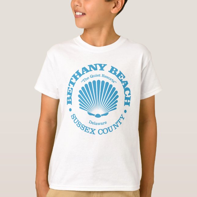 Bethany Beach (seashell) T-Shirt (Front)
