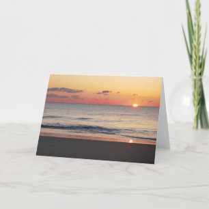 Bethany Beach Sunrise II Card