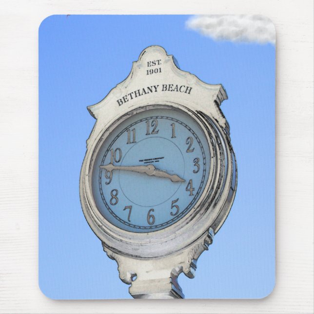 Bethany Clock Mousepad (Front)