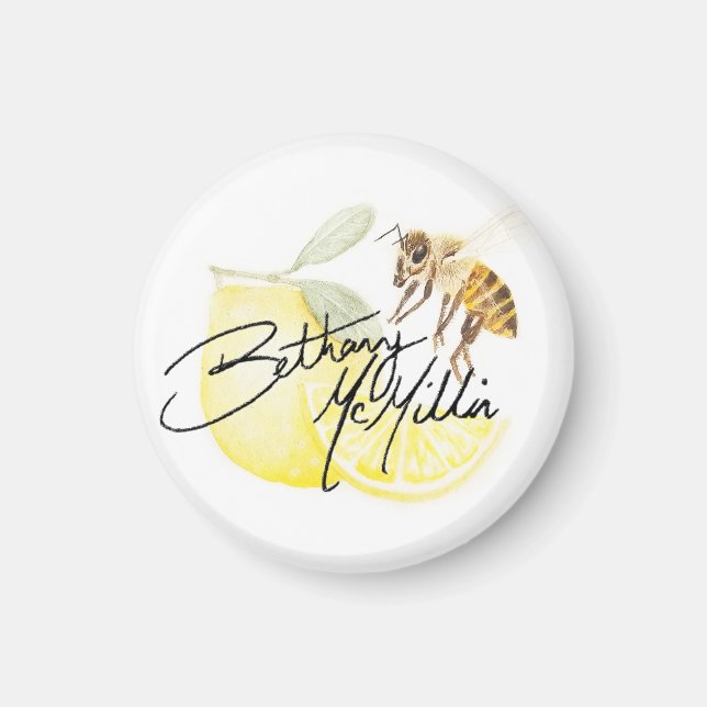 Bethany McMillin Logo Magnet (Front)