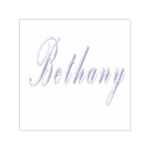 Bethany Name Logo, Self-inking Stamp