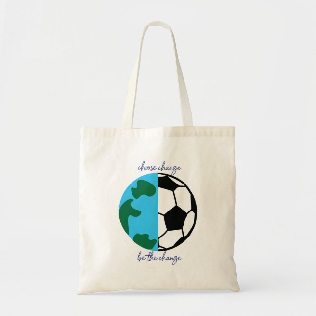 Bethechange Tote Bags (Front)
