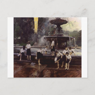 Bethesda Fountain, Central Park, NYC Postcard