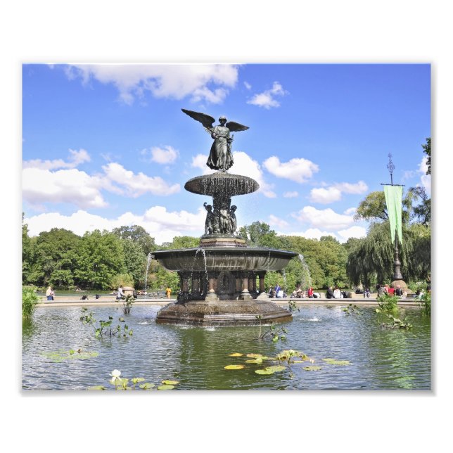 Bethesda Fountain Photo Print (Front)