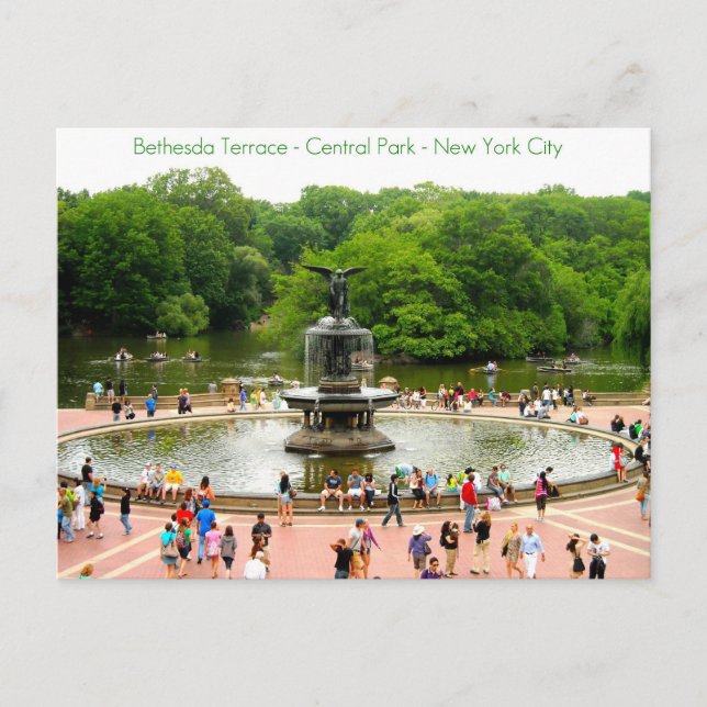 Bethesda Terrace Postcard (Front)