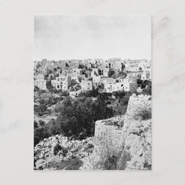 Bethlehem, circa 1890 postcard (Front)