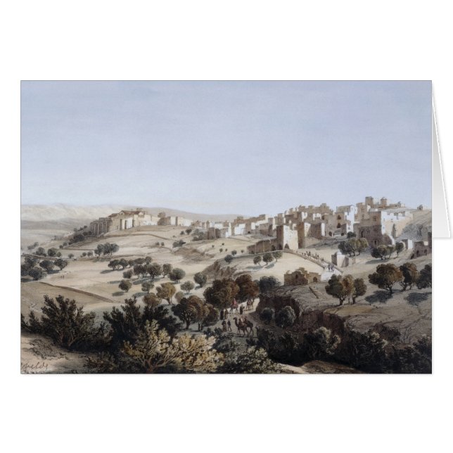 Bethlehem, engraved by Terry (Front Horizontal)