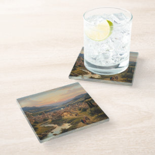 Bethlehem, Nativity Scene, Glass Coaster