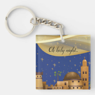 Bethlehem Oh Holy Night Key Ring