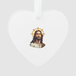 Bethlehem Star Christ Vintage Engraving Shirt Ornament