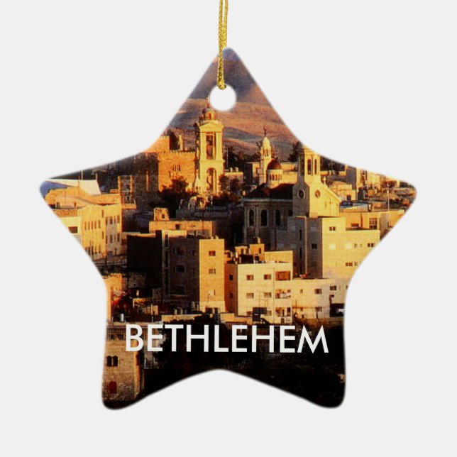 Bethlehem Star Ornament (Front)