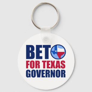 Beto for Texas Governor 2022 Election Political Key Ring