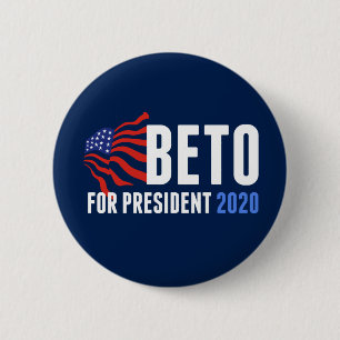 Beto O'Rourke for President 2020 6 Cm Round Badge