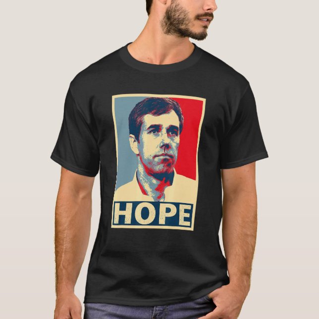 Beto O'rourke Hope T-Shirt (Front)