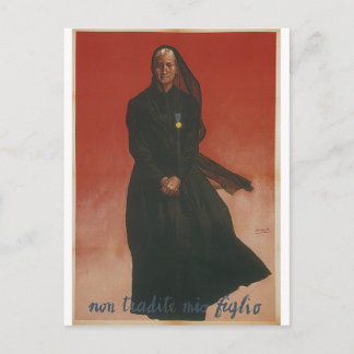 betray Propaganda Poster Postcard