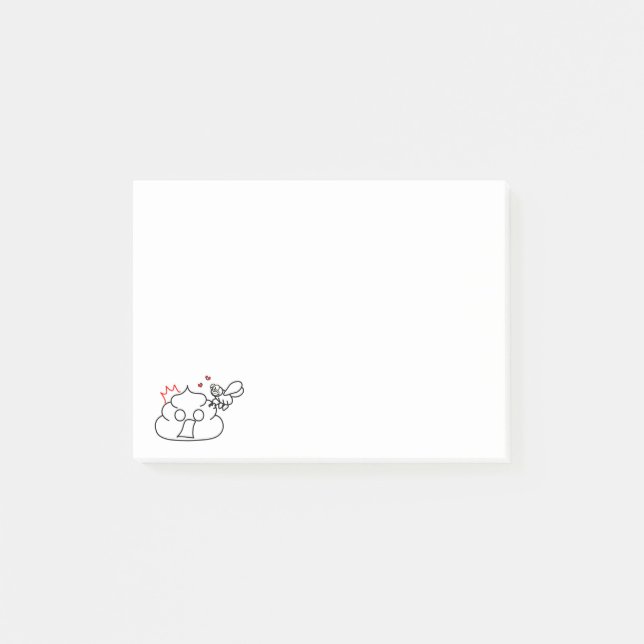 Betrayal - Brootsch the PooPoo Post-it Notes (Front)