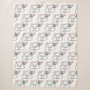 Betrayal - Brootsch the PooPoo Sherpa Blanket