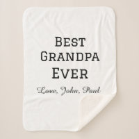 Bets Grandpa ever grandfather gifts simple name