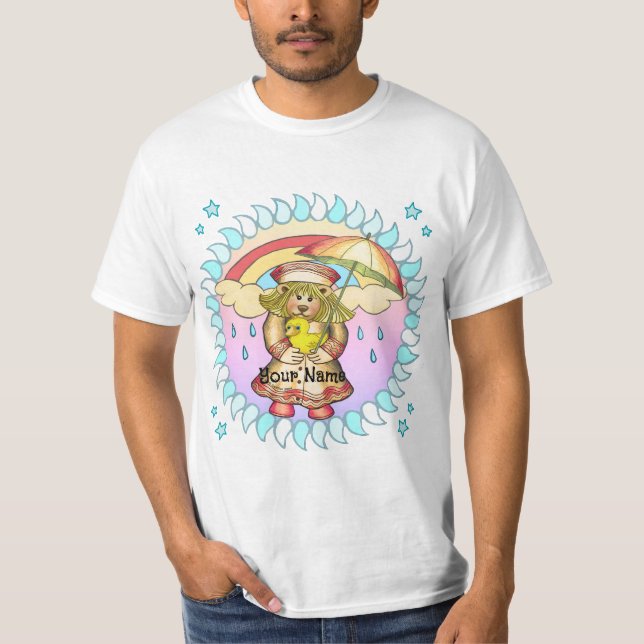 Betsy Bear Rainy Day T-Shirt (Front)