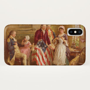 Betsy Ross, 1777 (American History) (USA Patriot) iPhone X Case