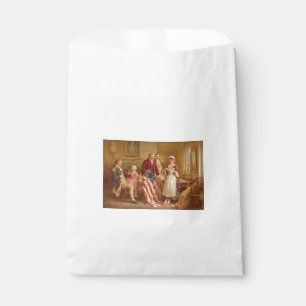 Betsy Ross, 1777 (American History) (USA Patriot) Favour Bag
