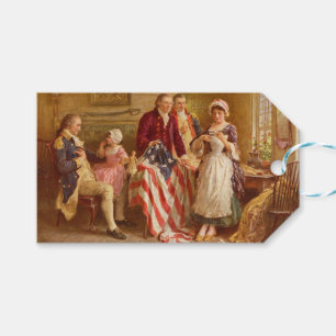 Betsy Ross, 1777 (American History) (USA Patriot) Gift Tags