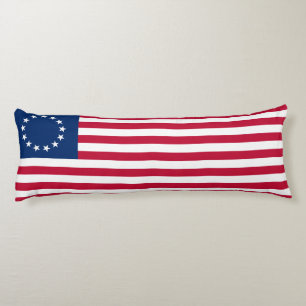 Betsy Ross American Flag Body Cushion