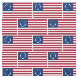 Betsy Ross American Flag Fabric