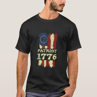 Betsy Ross American Flag  Patriotic 1776 Tank Top