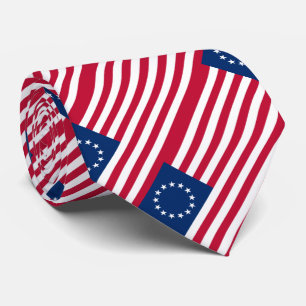 Betsy Ross American Flag Tie