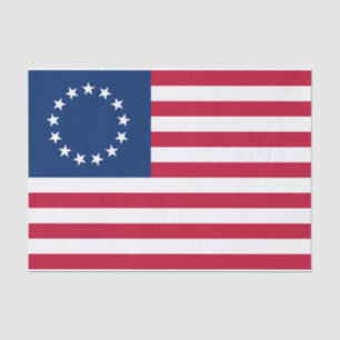 Betsy Ross American Flag Tissue Paper