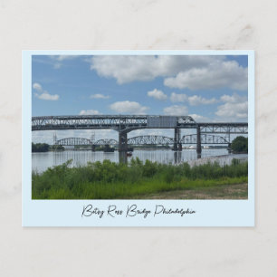 Betsy Ross Bridge Philadelphia Postcard 