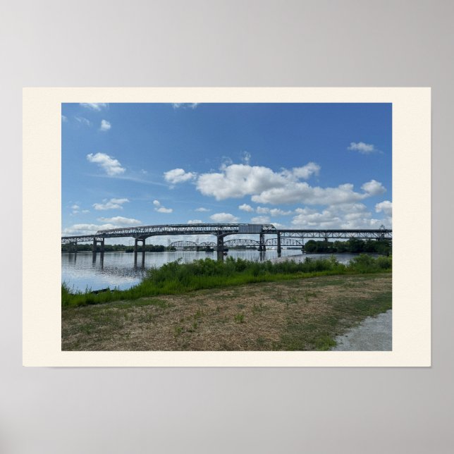 Betsy Ross Bridge Philadelphia Poster (Front)