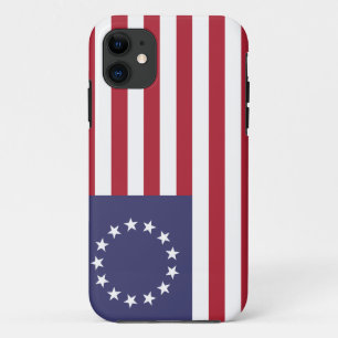 Betsy Ross Flag 13 Star American Flag 1776 iPhone 11 Case