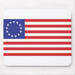 Betsy-Ross-Flag.-1776 Mouse Pad