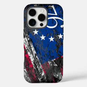Betsy Ross Flag 1776 Patriotic 4th of July iPhone 16 Pro Case
