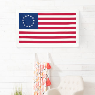 Betsy Ross Flag  Banner