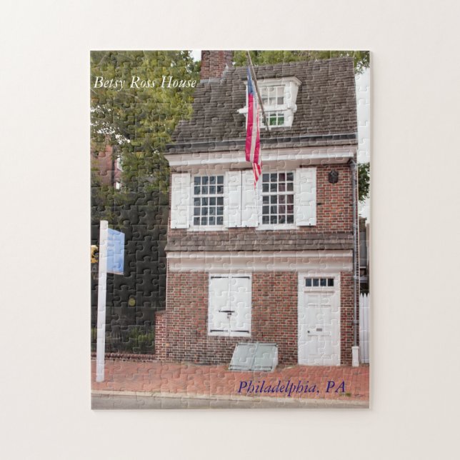 Betsy Ross House Jigsaw Puzzle (Vertical)