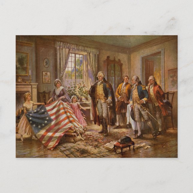 Betsy Ross Postcard (Front)