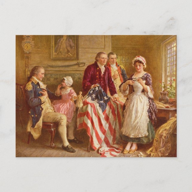Betsy Ross Postcard (Front)
