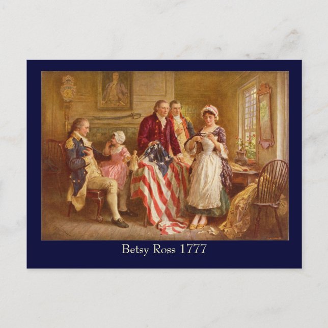 Betsy Ross Postcard (Front)