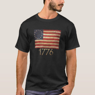 Betsy Ross Shirt 4th Of July American Flag 1776 Re